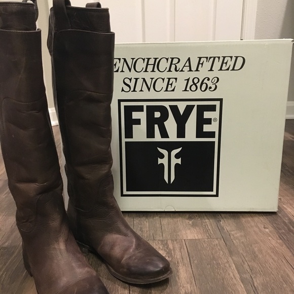 frye paige tall riding boot slate
